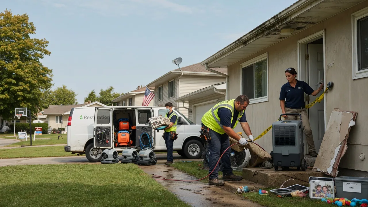 Water Damage Restoration in Camden, NJ near me